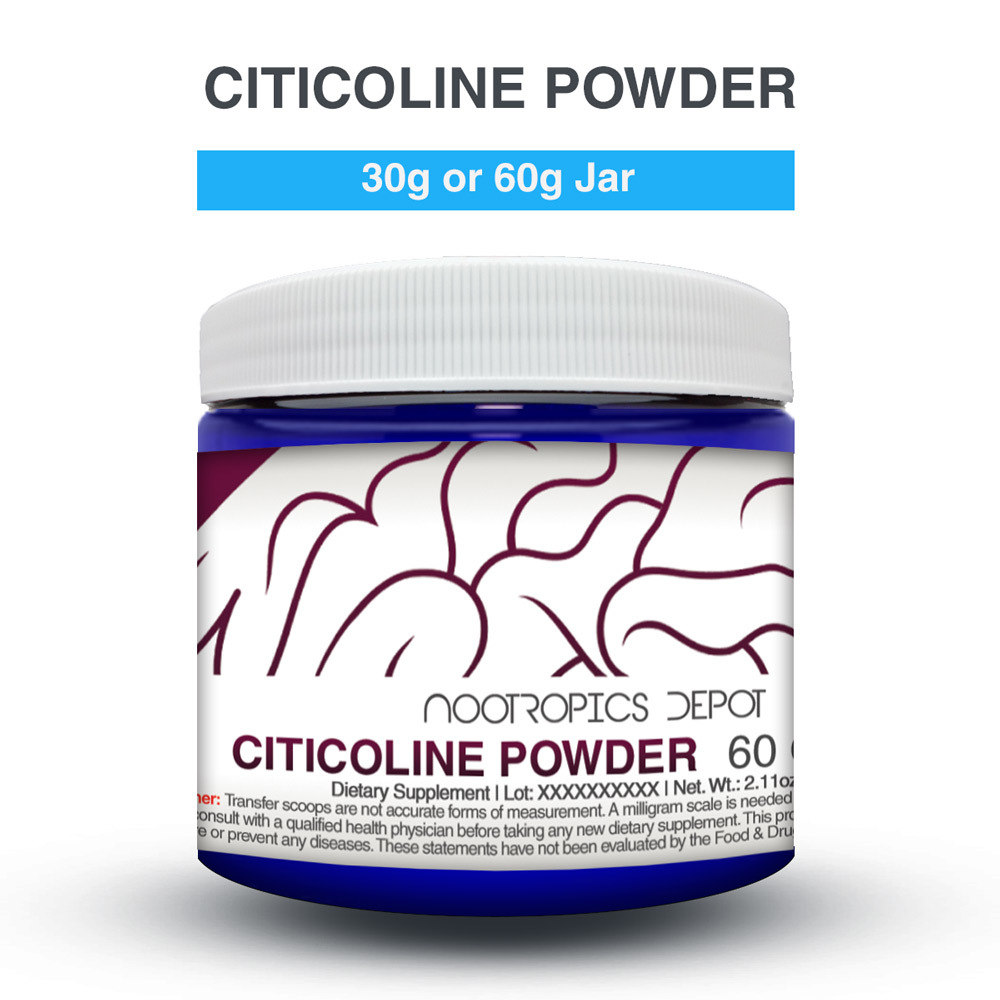 Citicholine Powder – Learn how to Feed a Brain!