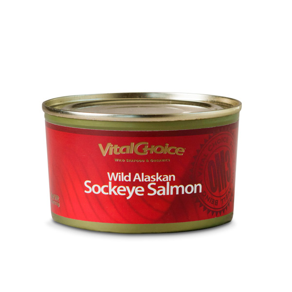 Canned Wild Alaskan Sockeye Salmon Learn how to Feed a Brain!